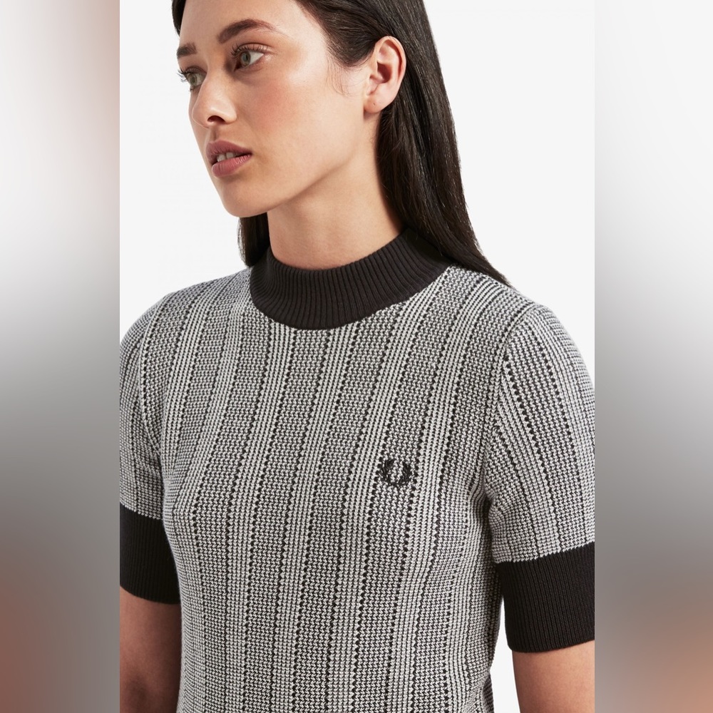 Fred Perry "Reissues" Turtle Neck Jumper